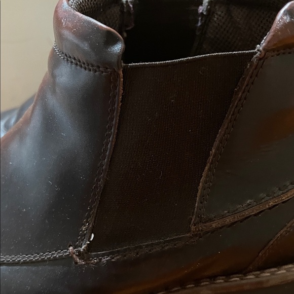 Men's Brown Leather Chelsea Boots - Picture 6 of 7